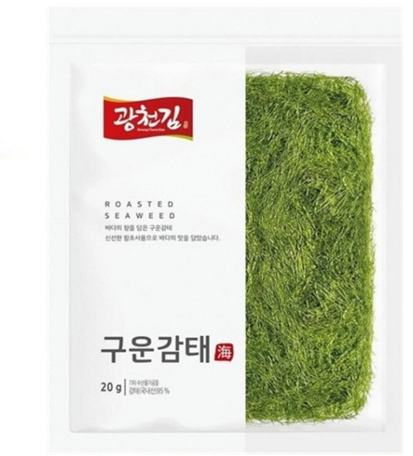 광천김 구운감태, 20g, 1개