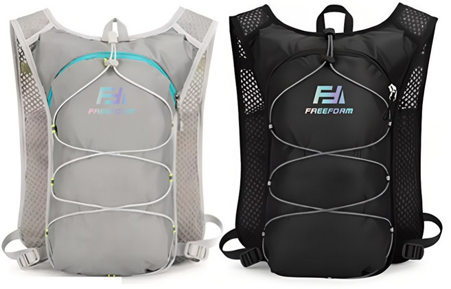 백재 러닝 조끼 초경량 러닝가방 2개