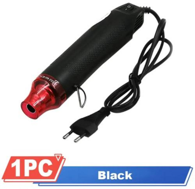 용접기 열풍기 무선히팅건 핫툴 전기열풍기 DIY 납땜 온도 블로어 건 전동 핫 드라이어 공예용 미니 히트 수축 튜브 랩 220V 1 개, 1개