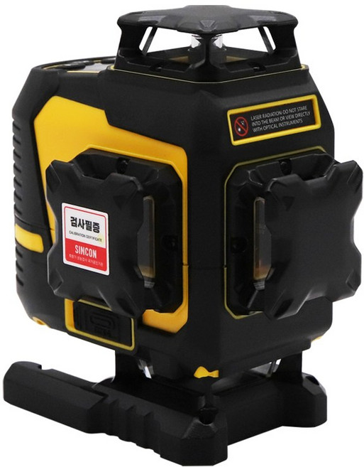 SINCON 레드라인 4D 레이저레벨기 P5000R / LCD모니터링 / 40배밝기 3단 밝기조절 / 신콘 레이저수평기, 1대