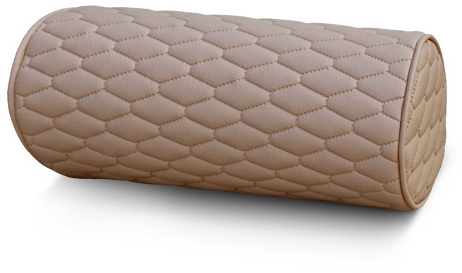 루젠 아크모 HX 차량용 목쿠션 2개 자동차 목베개, 피칸브라운 1+1, 1세트