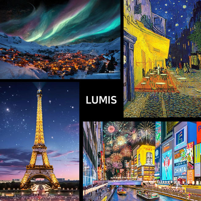 루미스 인테리어 LED액자 조명액자 그림 페인팅 집들이 선물 명화 고흐 클림트 세계명소 에펠탑 파리 런던뉴욕 맨해튼 도쿄 오사카 네온사인 무드등 매장인테리어 셀프인테리어, 4-1_서울남산 [세계명소], 1개, 없음