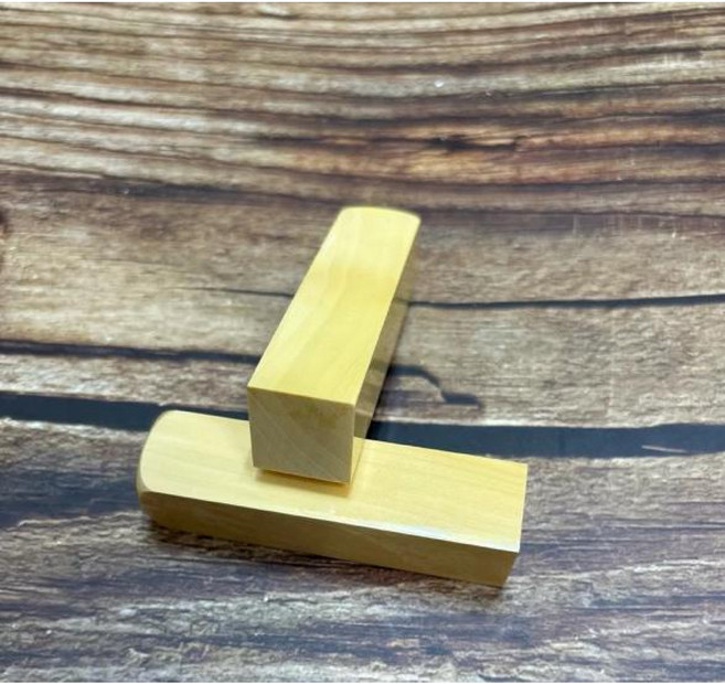 禾昇刻印工廠 原木印章 簽名章 原木材質溫潤, 方形章, 1個