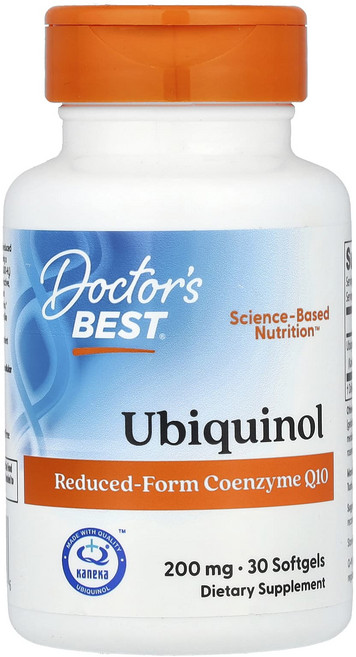 Doctor's Best 유비퀴놀 200mg 소프트젤 30정, 1개