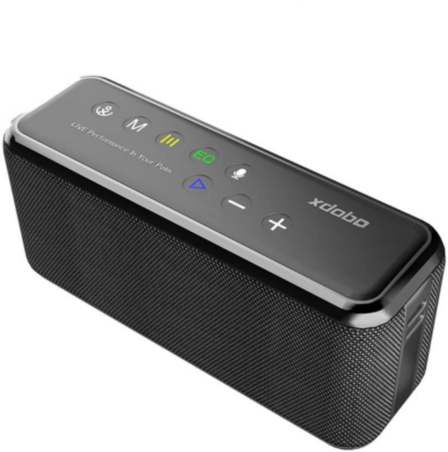 xdobo 藍牙音響 IPX5防水 20000mAh電池, 黑色, X8 MAX