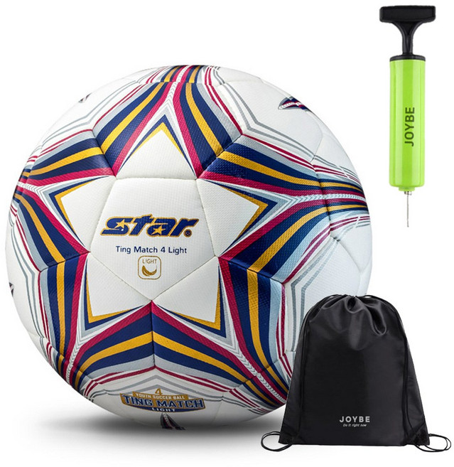 스타스포츠 유소년 축구공 팅 매치 라이트 SB3134L, SB3134L  +  JOYBE 공가방 & 펌프, 1개