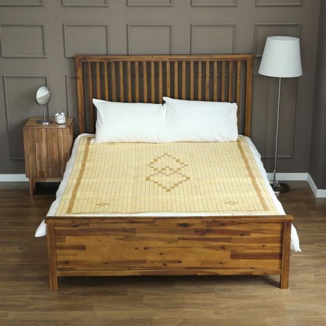 미조데코 대나무 대자리 여름 돗자리 침대 마작자리