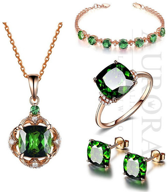명품디자인 에메랄드 주얼리세트 ST-122