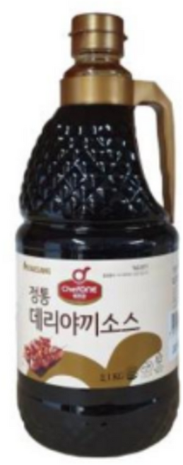 쉐프원 정통데리야끼소스 PET, 2.1kg, 1개