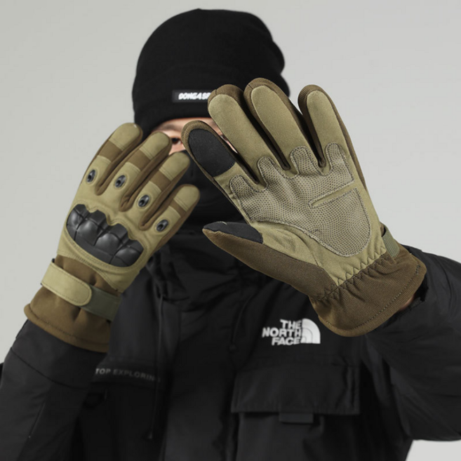 [CUSTO] 겨울 따뜻한 전술 라이딩 장갑