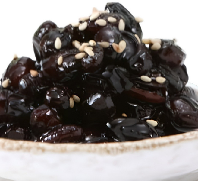[제철달력] 국내산 검은콩조림 콩반찬 콩자반 해썹인증, 200g, 1개