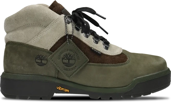 팀버랜드 팀버랜드 필드 부츠 미드 레이스 업 워터프루프 다크 그린 매장정품 235852