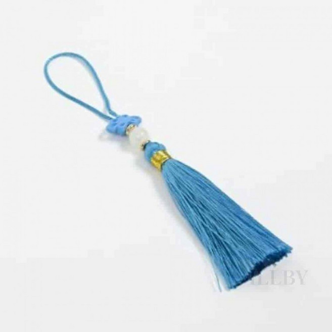 노리개 키링 스카이 예단선물노리개 보자기노리개 전통장신구 한복저고리노리개 전통리본