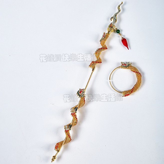 妙隨緣 中壇元帥神像 家用供奉擺件, 小號太子槍