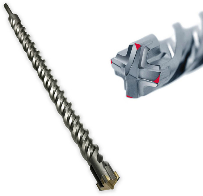 롱 콘크리트 기리 SDS-14X450 (SDS PLUS 함마드릴용) 450mm, 1개