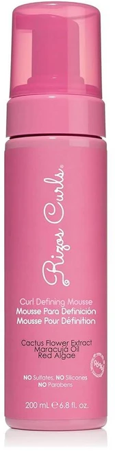 Rizos Curls Curl Defining 무스 – 볼륨 및 수분 공급을 위한 경량 폼 - 모든 컬 패턴에 대한 광택 선명도: 웨이브 컬 코일리 1a–4c 헤어 타입 황 - 쿠팡