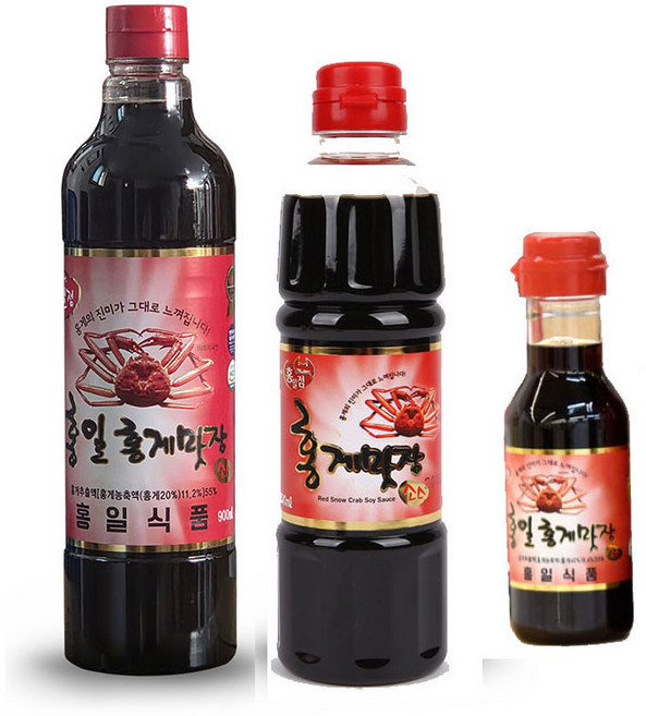 홍일식품 홍게간장 홍게맛장소스, 1개, 1.6L