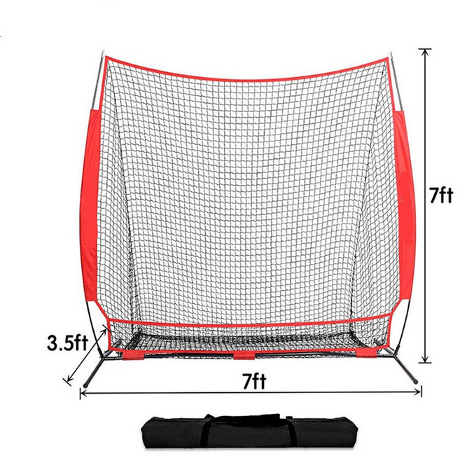 투수 연습네트 훈련 배팅 스타스포츠 2개 연습용 바구니 피칭연습망, 7피트 평면 메쉬