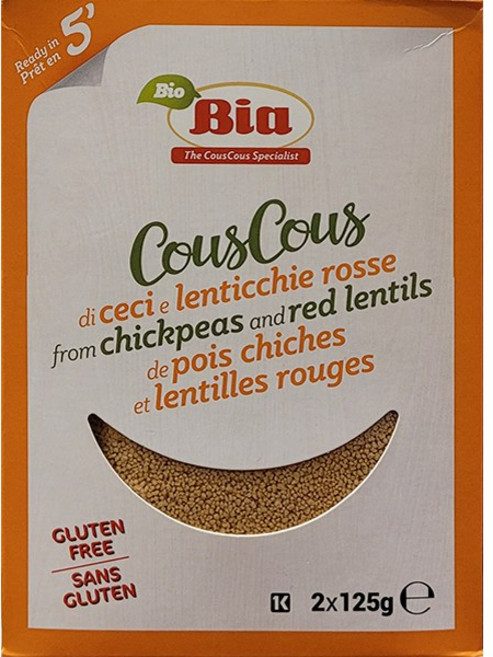 비아 칙피스 앤 레드렌틸스 쿠스쿠스 2p, 250g, 1개