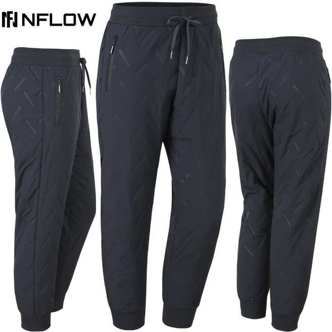 겨울 남자 고주파 보아털 패딩바지 조거 팬츠 바지 보아털바지 작업복바지