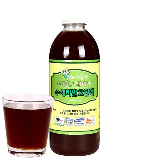 (주)미산약초농장 엄지왕 수세미발효원액 1000ml 1병, 1개