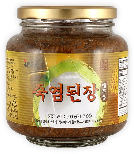 인산죽염 죽염된장 메주콩, 900g, 1개