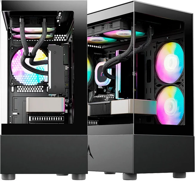 왕가PC 게이밍 데스크탑 게임용 고사양 조립컴퓨터 하이엔드PC 컴퓨터본체, c.하이엔드PC WX26, 블랙 - 쿠팡