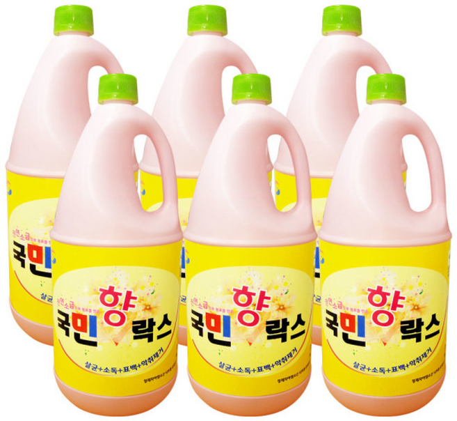 국민락스 향락스 소독 살균 표백 욕실 곰팡이, 1개, 2000ml