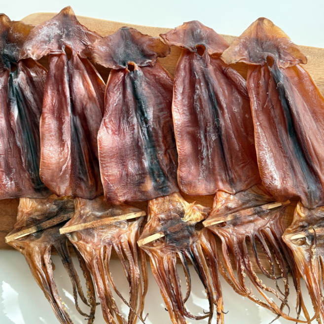 다해온 부드러운 쫄쫄이오징어 마른오징어 배오징어, 1개, 쫄쫄이오징어 500g