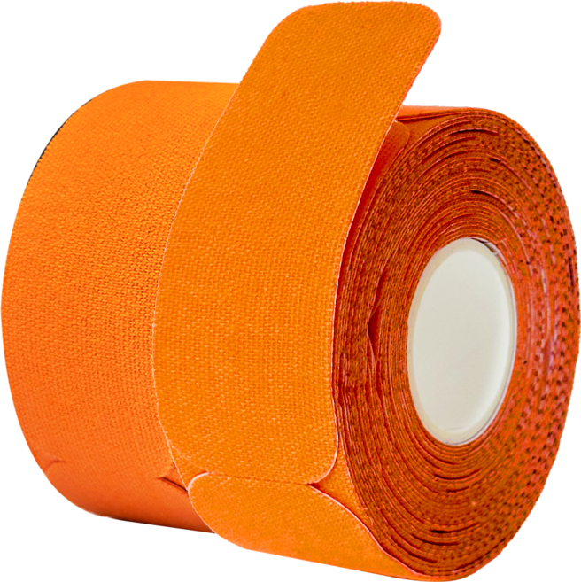 [파라오스포츠] 땀에 강한 강력 엄지 테이프 접착 두꺼운 얇은 볼링 타이밍 롤 3x8, T3_오렌지 (보통), 2개