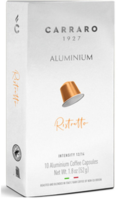 까라로 네스프레소 호환 캡슐 알루라인 리스트레토, 5.5g, 10개입, 1개