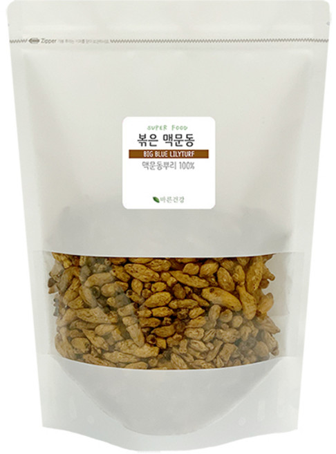 바른건강 구수한맛의 볶은맥문동 100% 맥문동(볶음) 맥문동뿌리, 500g, 1개