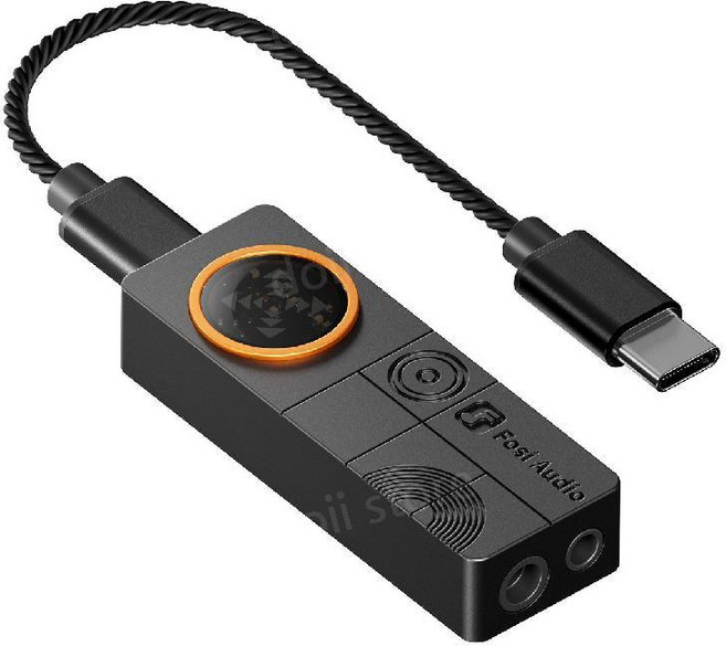 doii USB DAC 헤드폰 앰프 오디오 디코더 XMOS 사운드카드 고음질 이어폰 휴대용, 흑요석 검정 케이스 포함