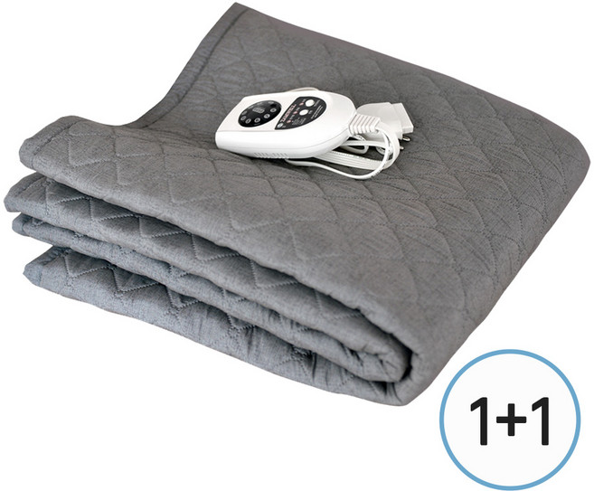 [1+1] 잠웰 프리미엄 무자계 카본매트 전자파없는 탄소 슈퍼싱글 MSL100 (1100x2000), 퀸(Q)+퀸(Q)