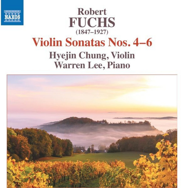 [CD] 정혜진 - 로베르트 푹스: 바이올린 소나타 4 5 6번 (Fuchs: Violin Sonatas Op.77 Op.95 Op.103)