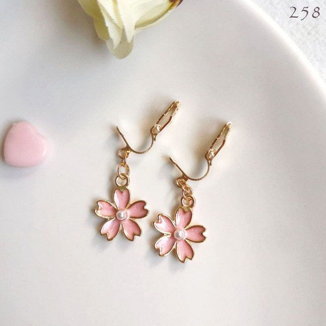 無痛夾式卡通耳環 兒童飾品