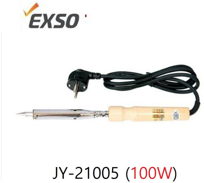 엑소 나무 인두기 (6종) 전기인두기 납땜 산업용 국산, 1개, JY-21005(100W)