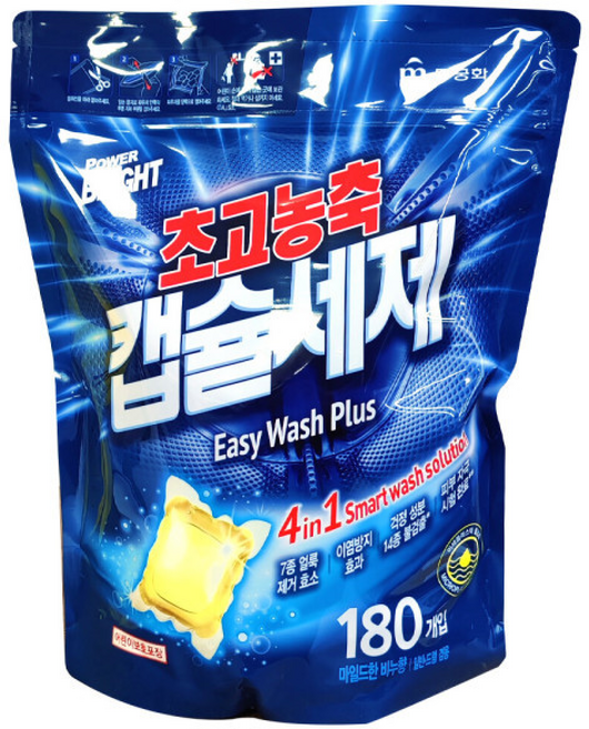 무궁화 파워 브라이트 세탁 캡슐 세제 코스트코, 180개입