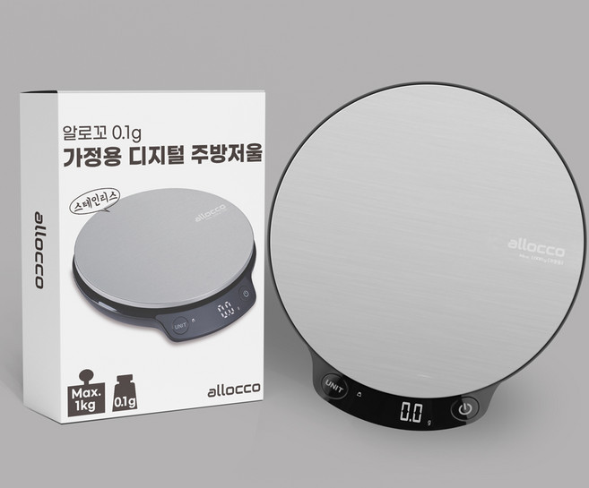 알로꼬 SCL10 전자저울 주방 커피 이유식 베이킹 정밀 미니 음식 저울 계량기 0.1g