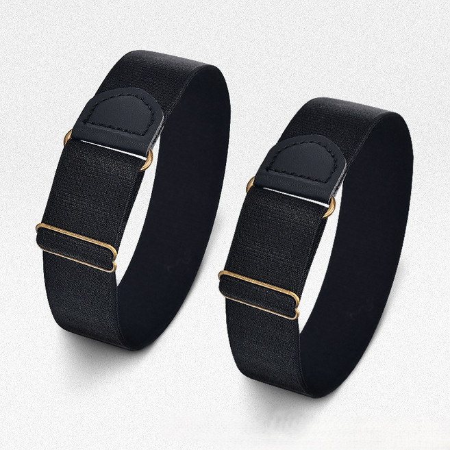 소매 고정 밴드 옷고정 셔츠 논슬립 소매흘림방지 소매고정 슬리브가터 셔츠고정 2개