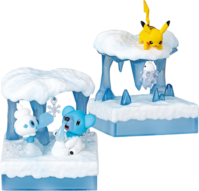 포켓몬스터 피규어 설원3 피카츄 누니머기 바닐프티 코고미, 1개