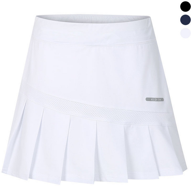 비보뉴 플리츠 배드민턴복 운동복 속건 배드민턴 치마바지 스커트 세트 탁구 테니스
