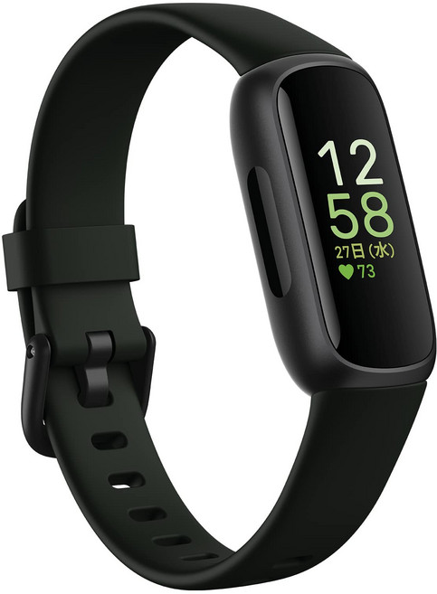 Fitbit Inspire 3 - iPhone 10 피트니스 트래커 미드나이트 젠 블랙 스마트, 미드나이트 검은 색