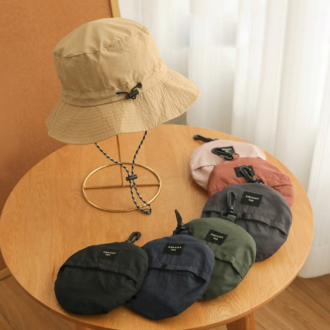 깨비다 포켓 접이식 벙거지 모자