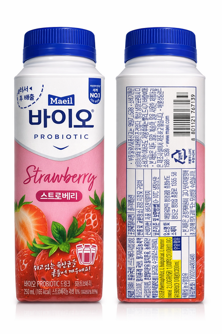 매일바이오 드링킹 딸기250mlx16개/냉장배송, 16개, 250ml