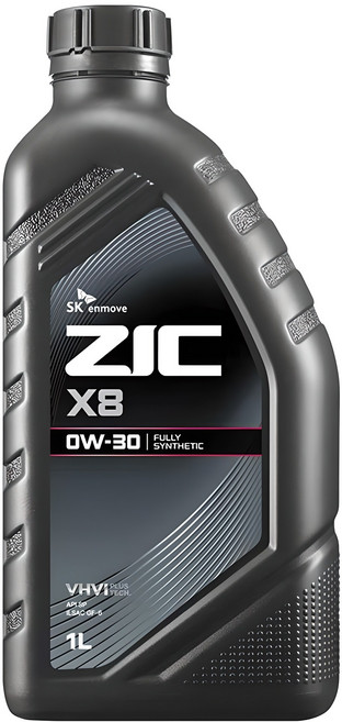 지크 X8 가솔린 엔진오일, 1개, 0w30, 1L