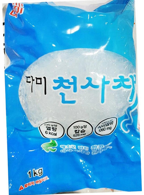 다미 대 천사채 1K 업소용 냉채재료 해초요리, 1kg, 1개