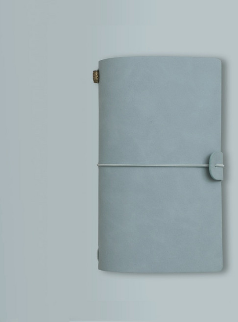 A6 빈티지 트래블러스 노트 그리드 속지 다꾸 다이어리, 스카이