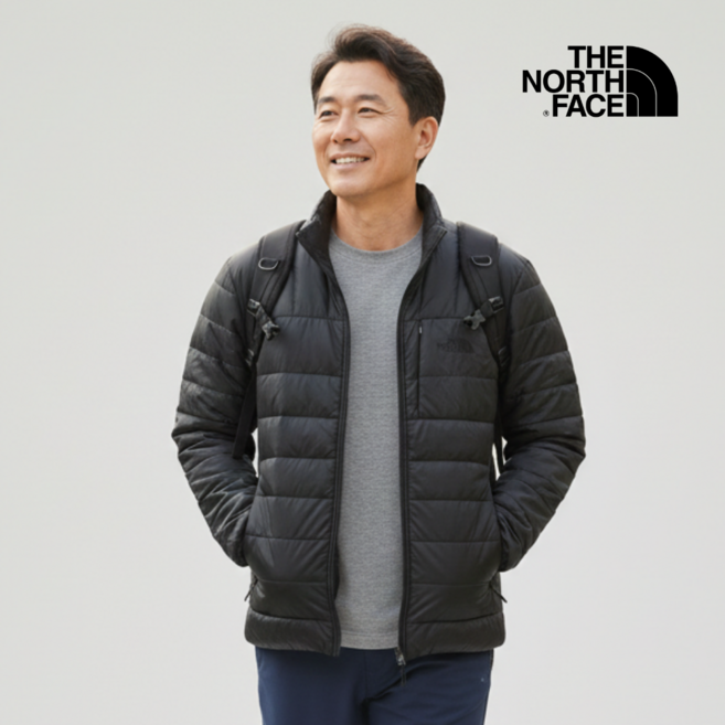 노스페이스 등산용 가벼운 캠핑 골프 경량 패딩 + Konsai 사은품 증정