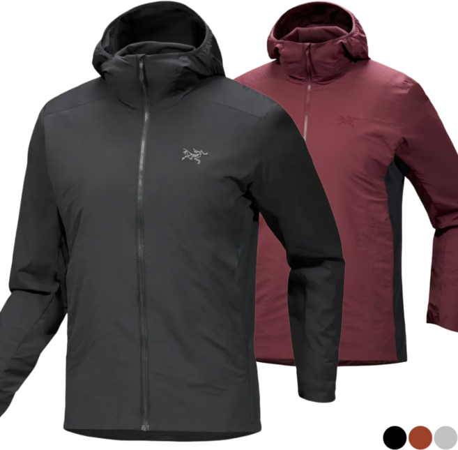 아크테릭스 아톰 SL 남성 경량 후디 간절기 등산 바람막이 자켓
